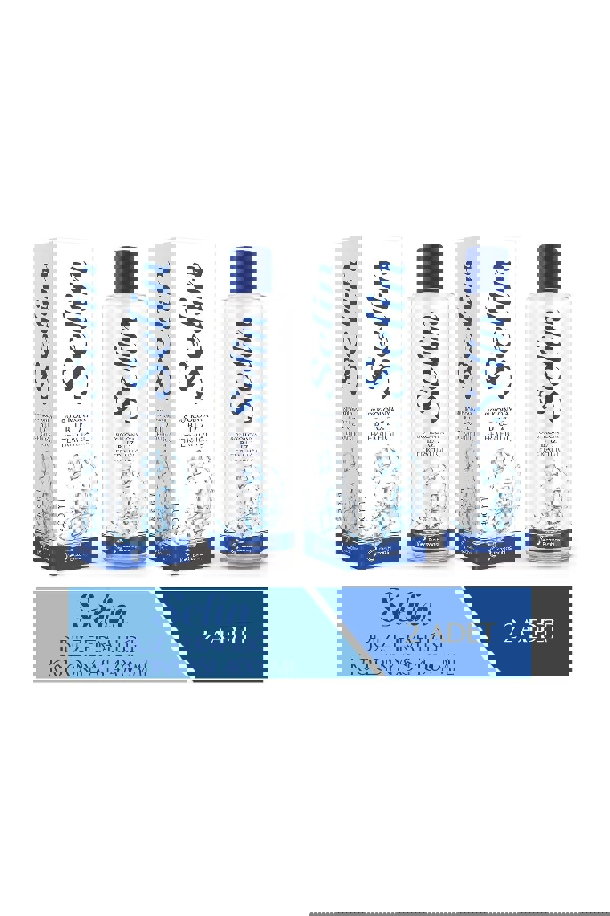 Selin Buz Ferahlığı Kolonya 400 ml 2'li