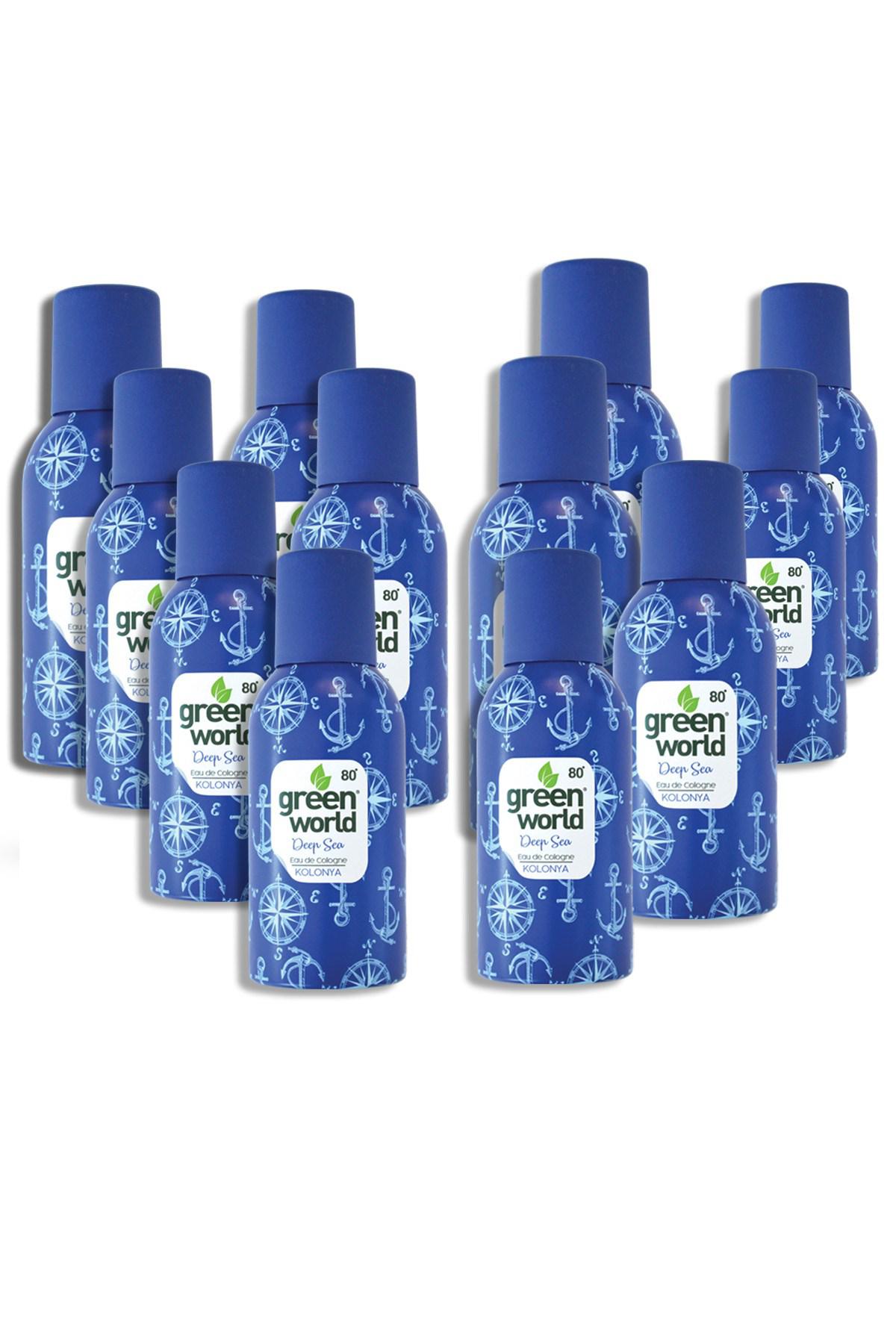 Green World Deniz Sprey Kolonya 150 ml 12'li