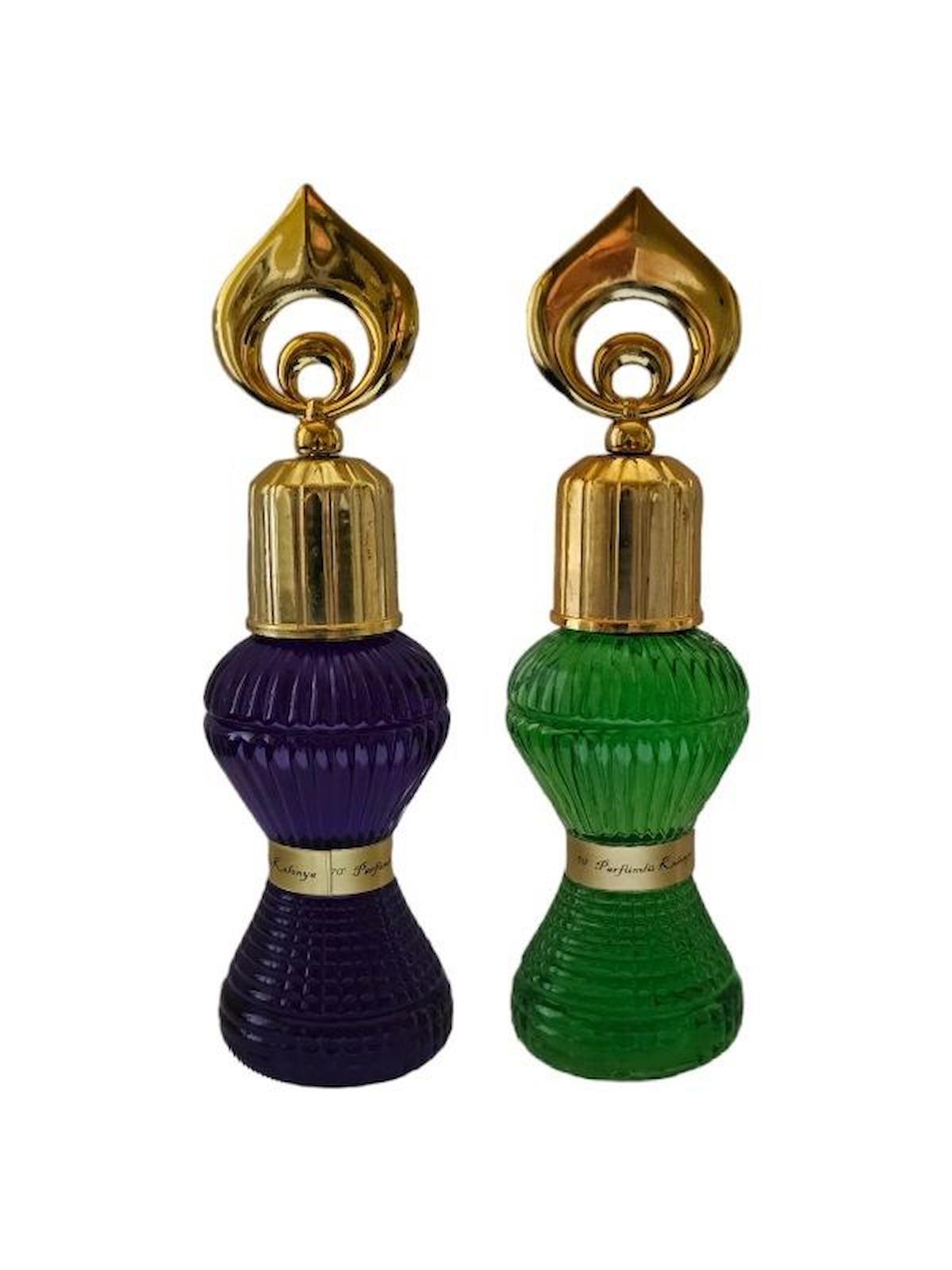 Beluci Fıstık Cam Şişe 100 ml + Karagül 100 ml Kolonya 2'li Set