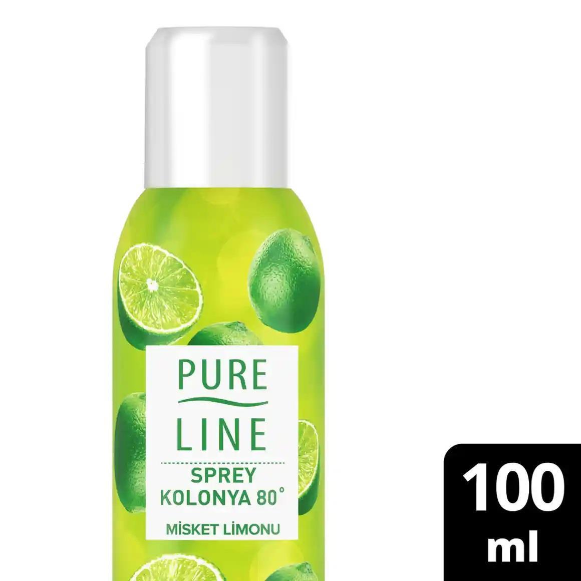 Pure Line Limon Sprey Kolonya 100 ml
