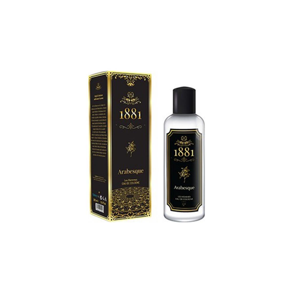 1881 Arabesque Baharatlı Cam Şişe Kolonya 250 ml