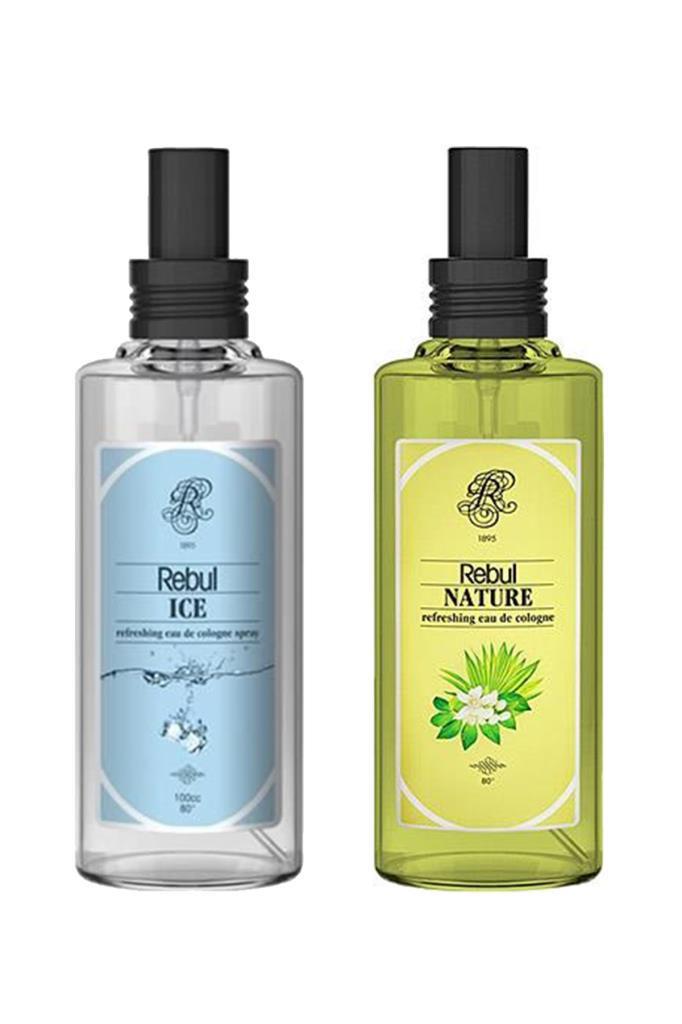 Rebul Cam Şişe Kolonya 100 ml 2'li
