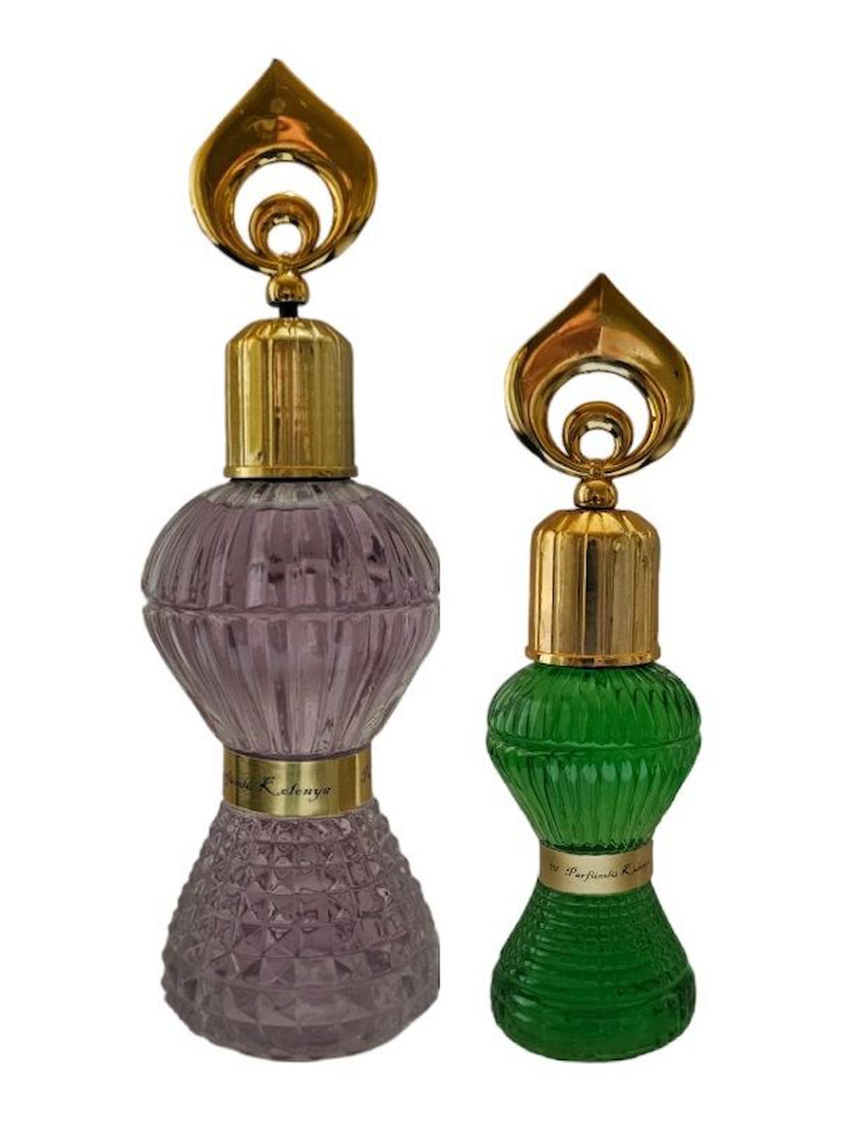 Beluci Fıstık Cam Şişe 100 ml + Lila 200 ml Kolonya 2'li Set