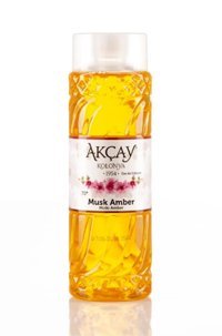 Akçay Amber Cam Şişe Kolonya 400 ml