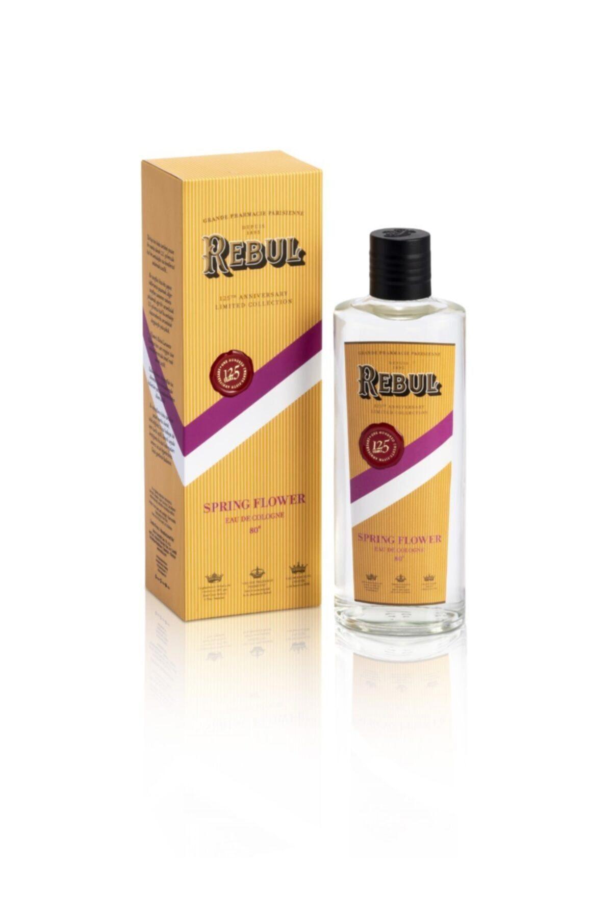 Rebul 125. Yıl Bahar Çiçeği Cam Şişe Kolonya 270 ml
