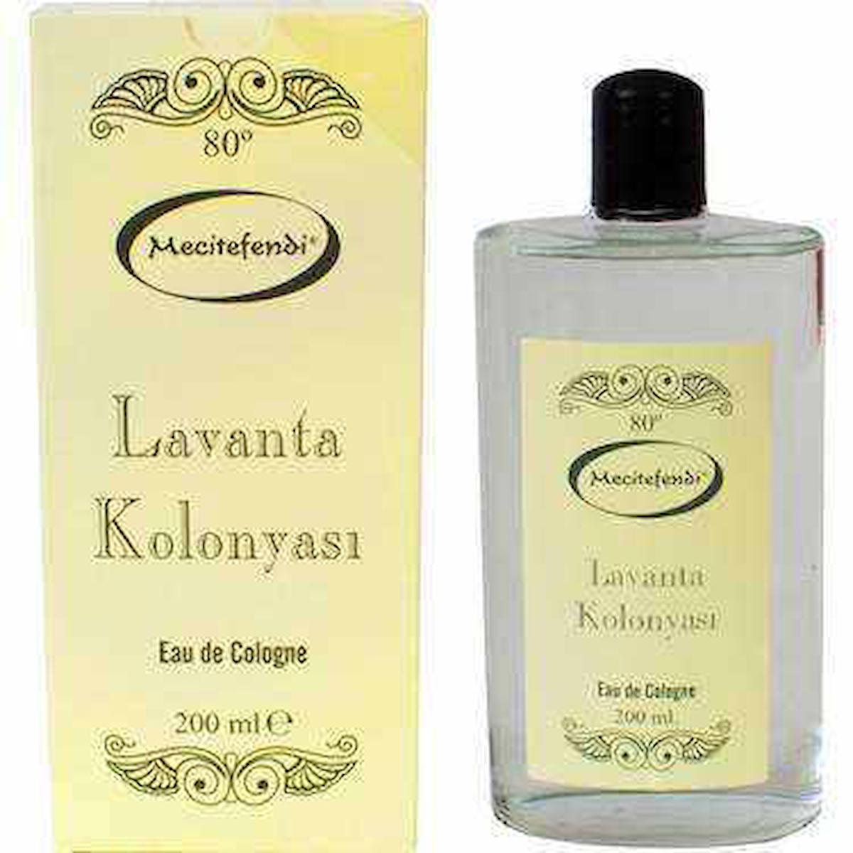 Mecit Efendi Lavanta Cam Şişe Kolonya 200 ml