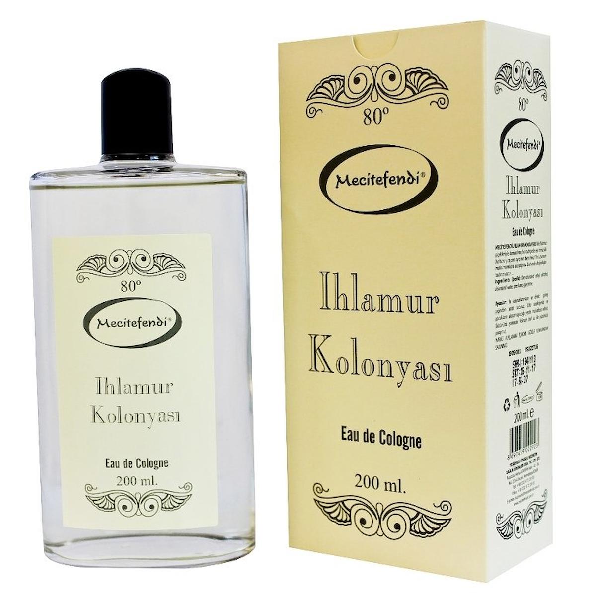 Mecit Efendi Ihlamur Cam Şişe Kolonya 200 ml