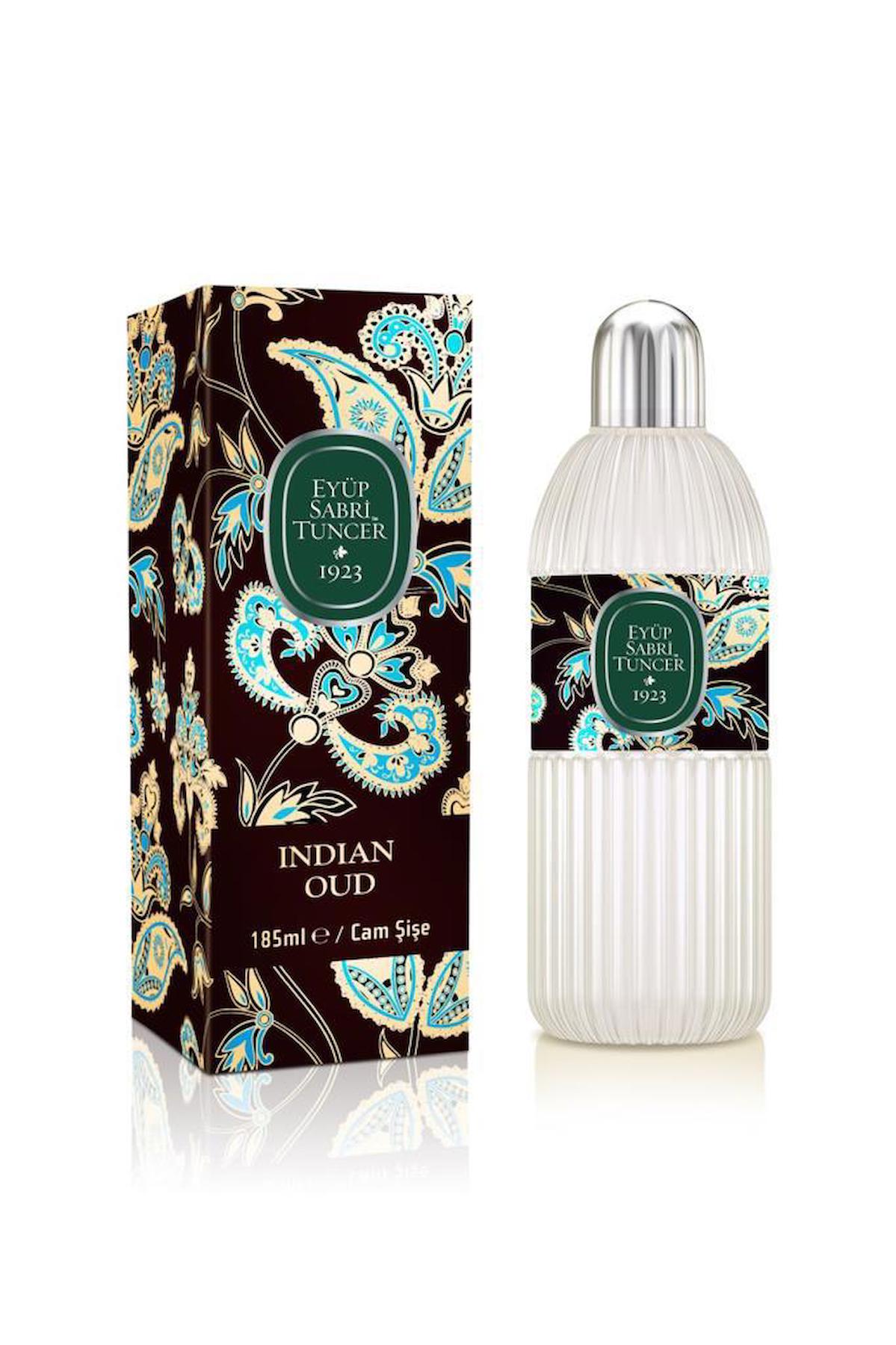 Eyüp Sabri Tuncer Indian Oud Baharatlı Cam Şişe Kolonya 185 ml