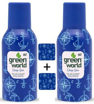 Green World Deniz Sprey Kolonya 150 ml 2'li