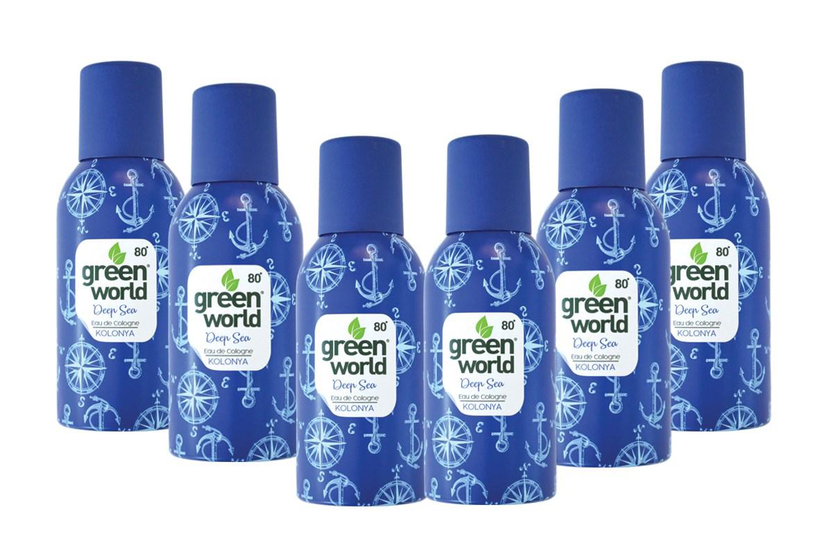Green World Deniz Sprey Kolonya 150 ml 6'lı