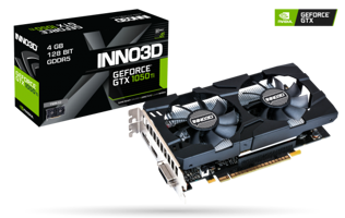 Inno3D GTX 1050 Tİ Twin X2 4 GB GDDR5 PCI-Express 3.0 DirectX 12 2 Fanlı 128 bit Nvidia Ekran Kartı