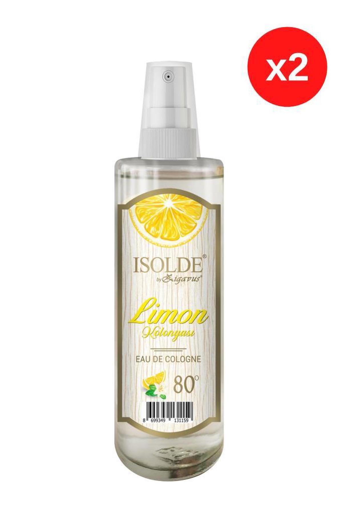 Zigavus Limon Sprey Kolonya 250 ml 2'li