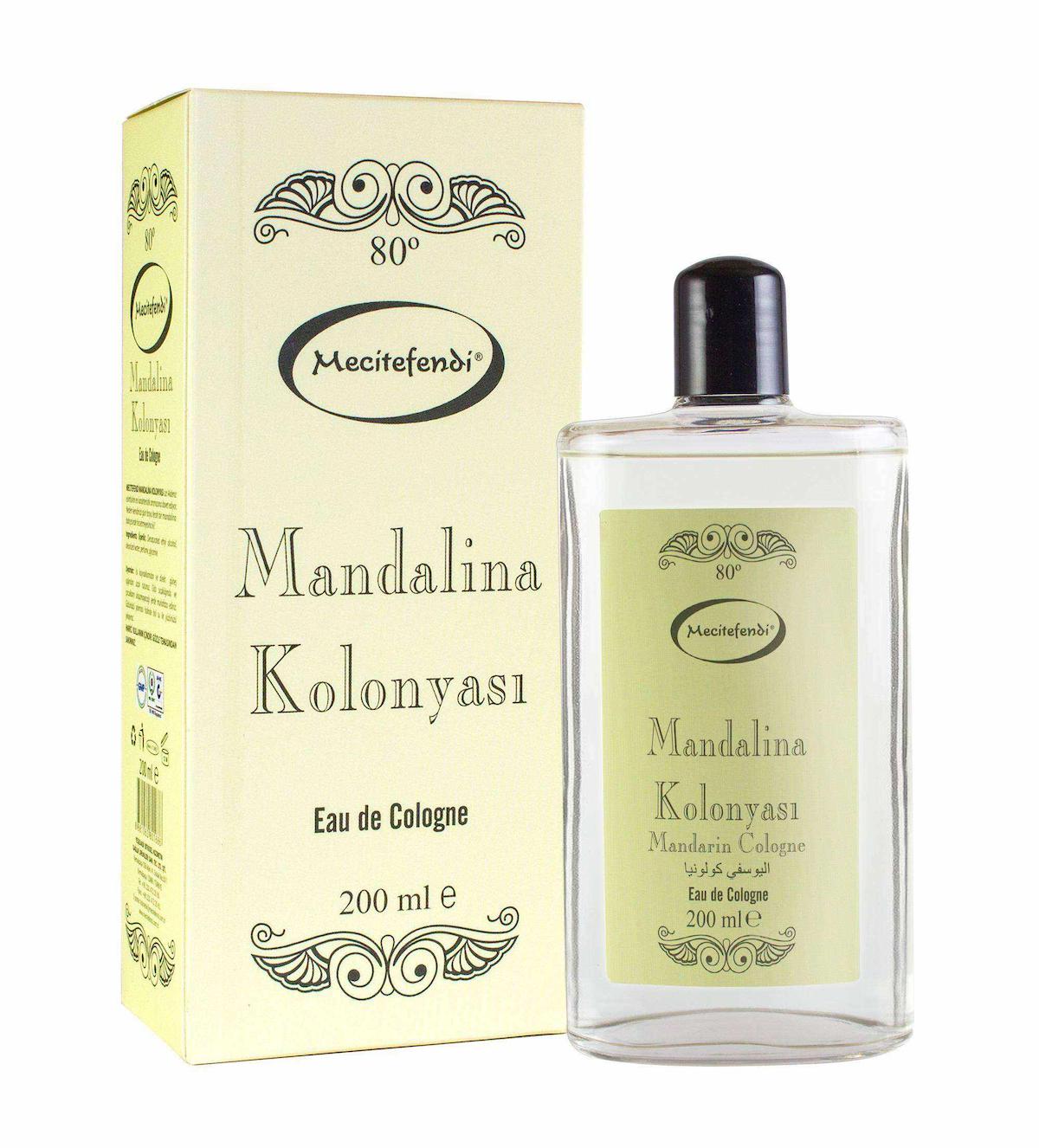 Macitefendi Mandalina Cam Şişe Kolonya 200 ml
