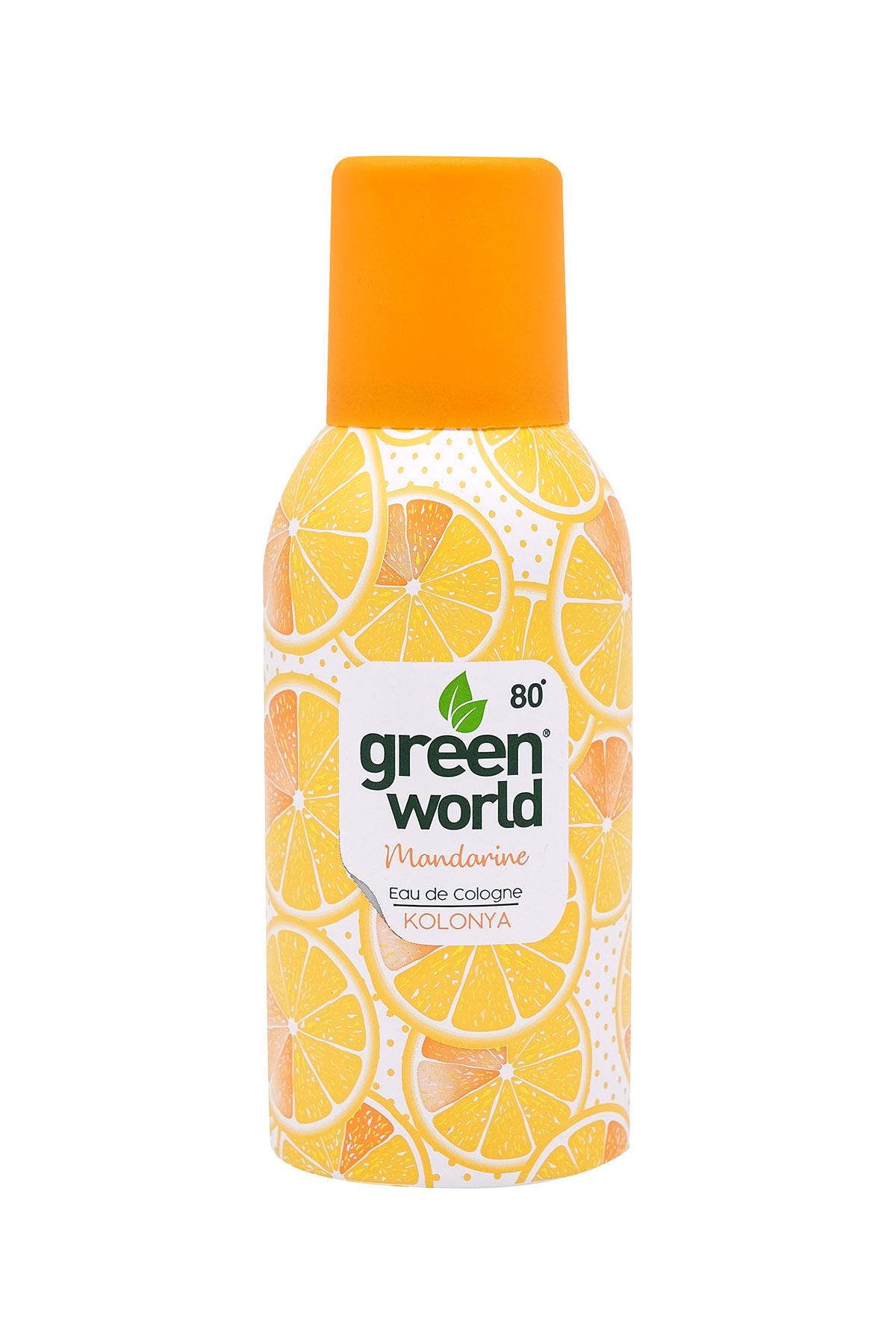 Green World Mandalina Sprey Kolonya 150 ml