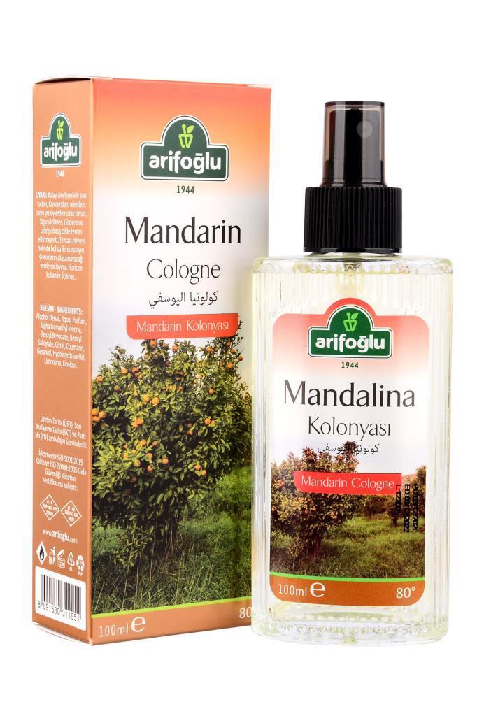 Arifoğlu Mandalina Kolonya 100 ml