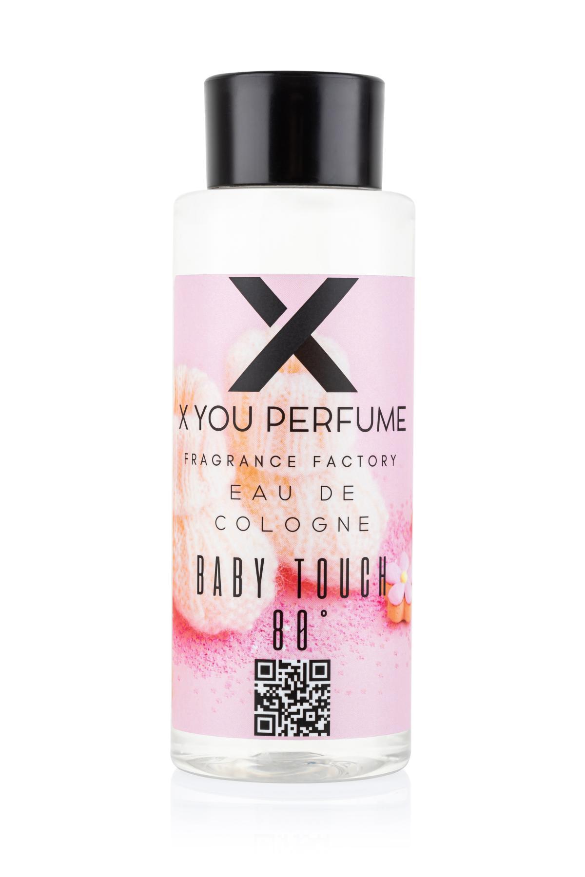 X You Perfume Bebek Pudrası Cam Şişe Kolonya 250 ml