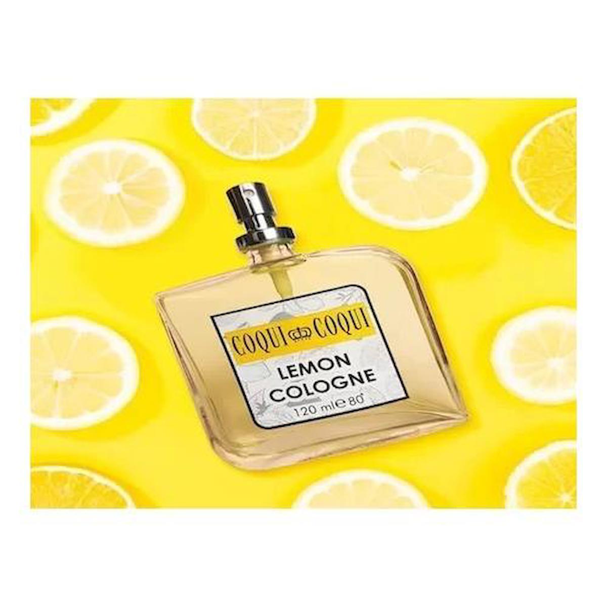 Alkur Limon Sprey Cam Şişe Kolonya 120 ml