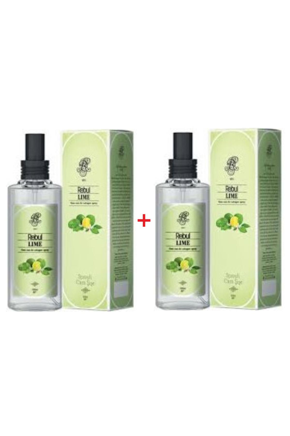 Rebul Misket Limon Cam Şişe Kolonya 100 ml 2'li