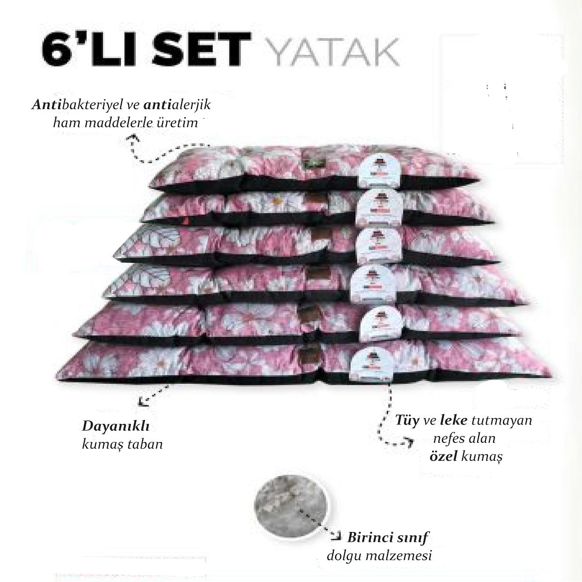 Petboss Orta Irk Dış Mekan Köpek Yatağı Pembe