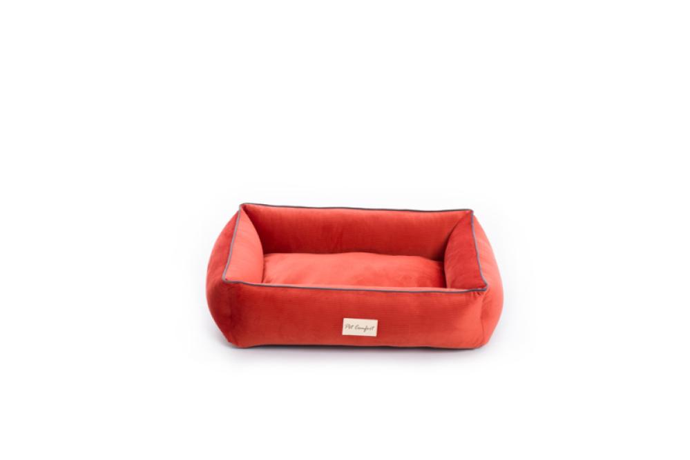 Pet Comfort Küçük Irk İç Mekan Köpek Yatağı Kırmızı