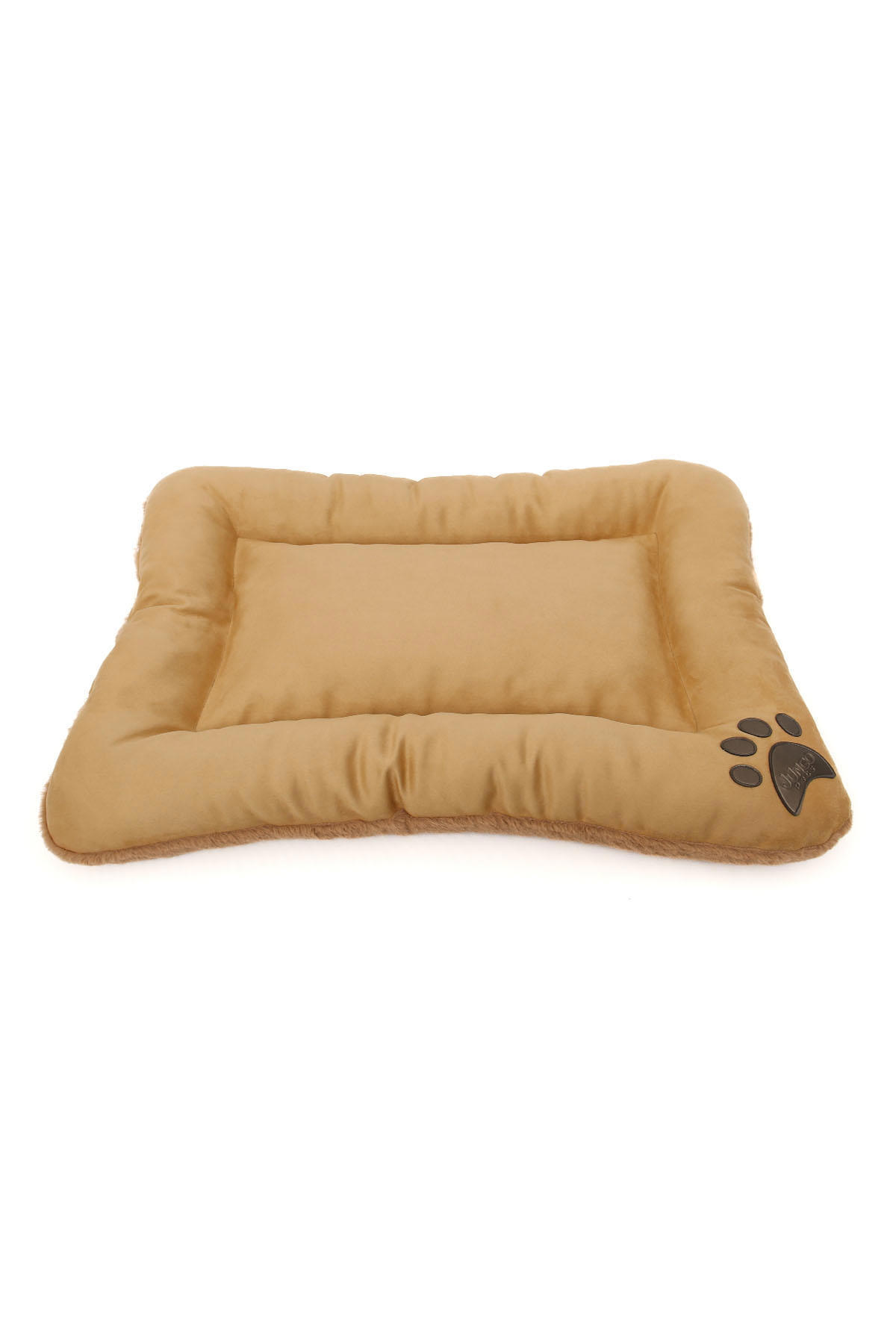 Jungo Pets Puffy Tüm Irklar İç Mekan Köpek Yatağı Vizon