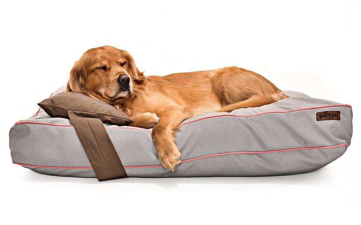 Petza Madcal L Büyük ve Orta Irk İç Mekan Köpek Yatağı Gri-Kahverengi