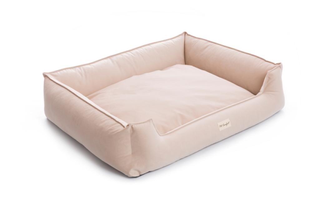 Pet Comfort Büyük Irk İç Mekan Köpek Yatağı Ekru