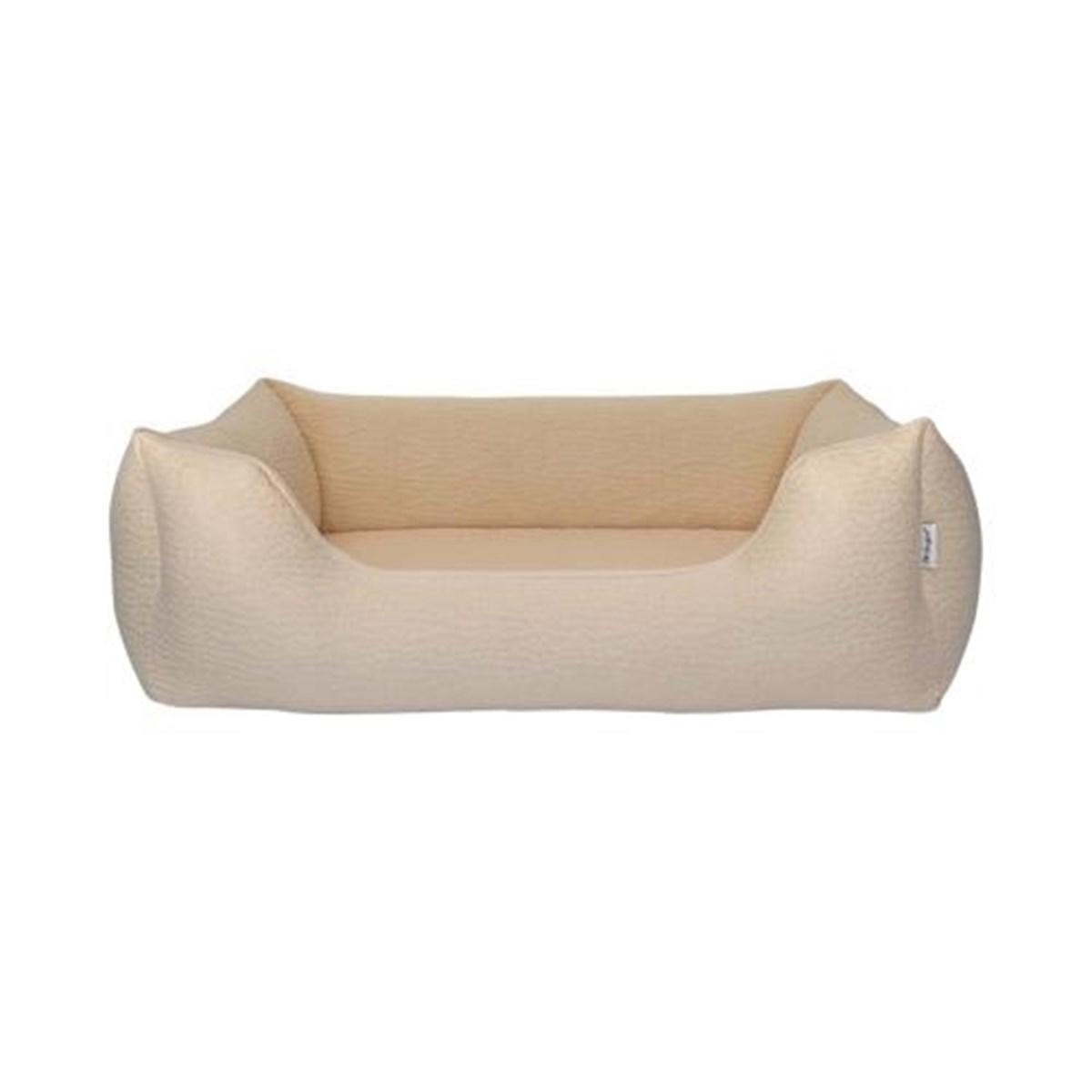 Pet Comfort Tango Siena L Yıkanabilir Orta Irk İç Mekan Köpek Yatağı Ekru