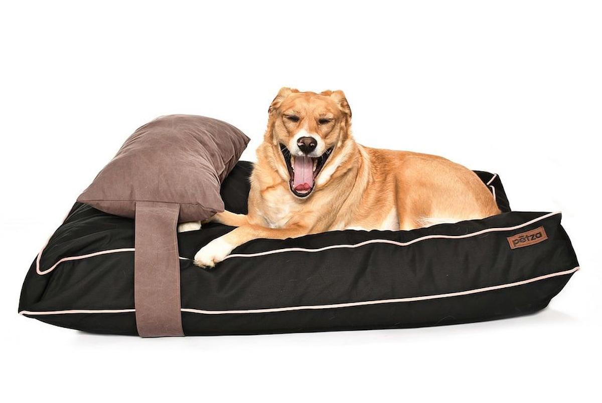 Petza Spock L Büyük ve Orta Irk İç Mekan Köpek Yatağı Siyah
