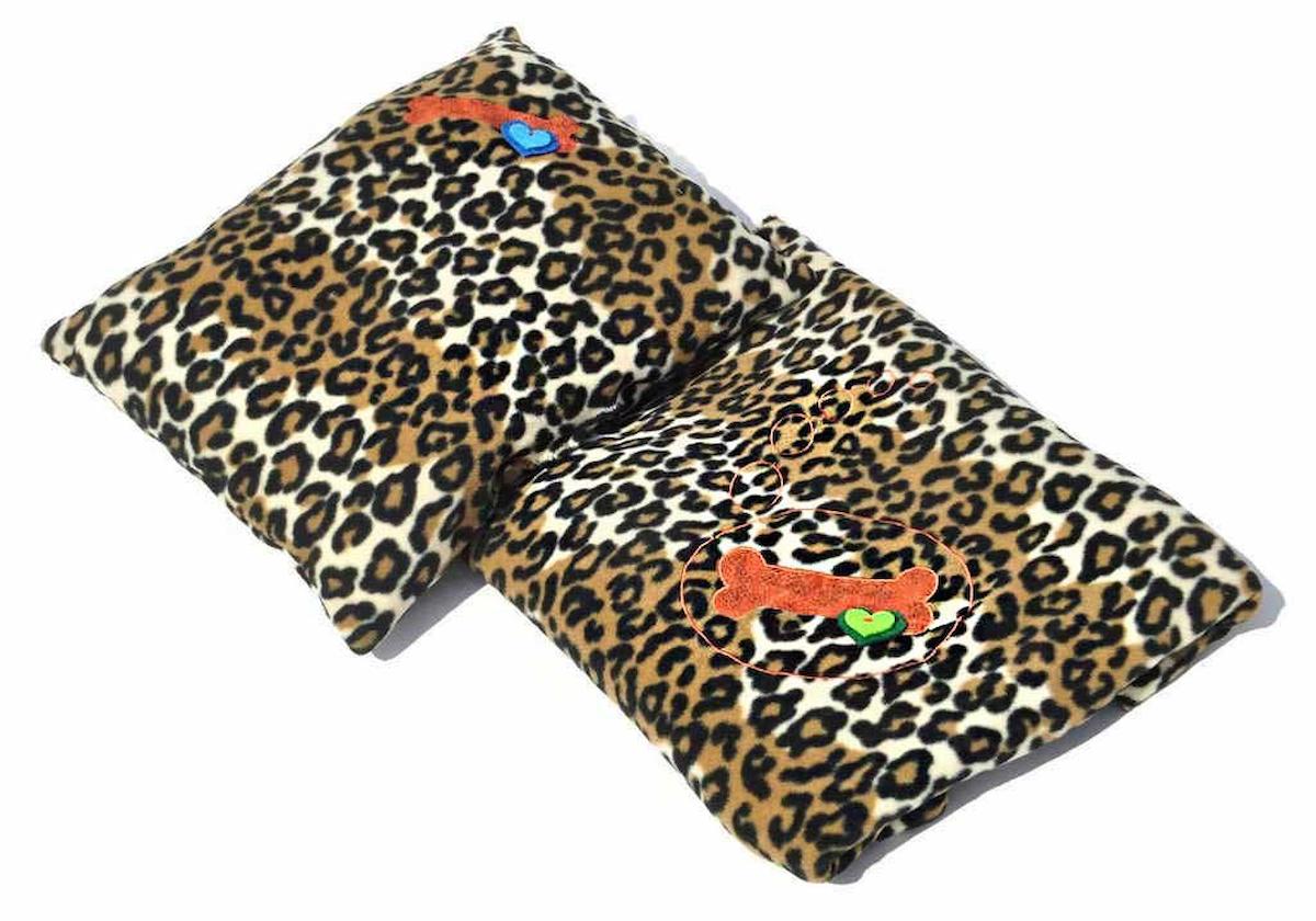 Petza İç Mekan Köpek Yatağı Leopar