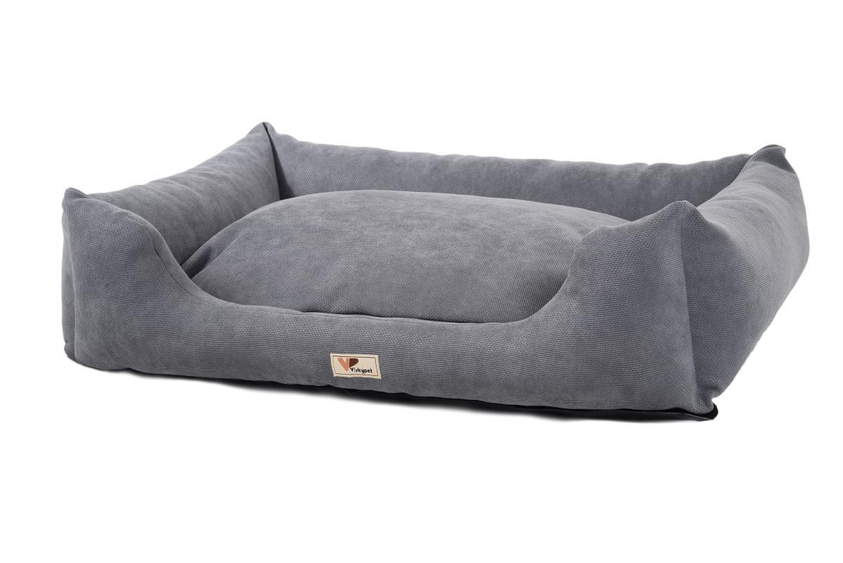 Viskypet Büyük Irk İç Mekan Köpek Yatağı Gri