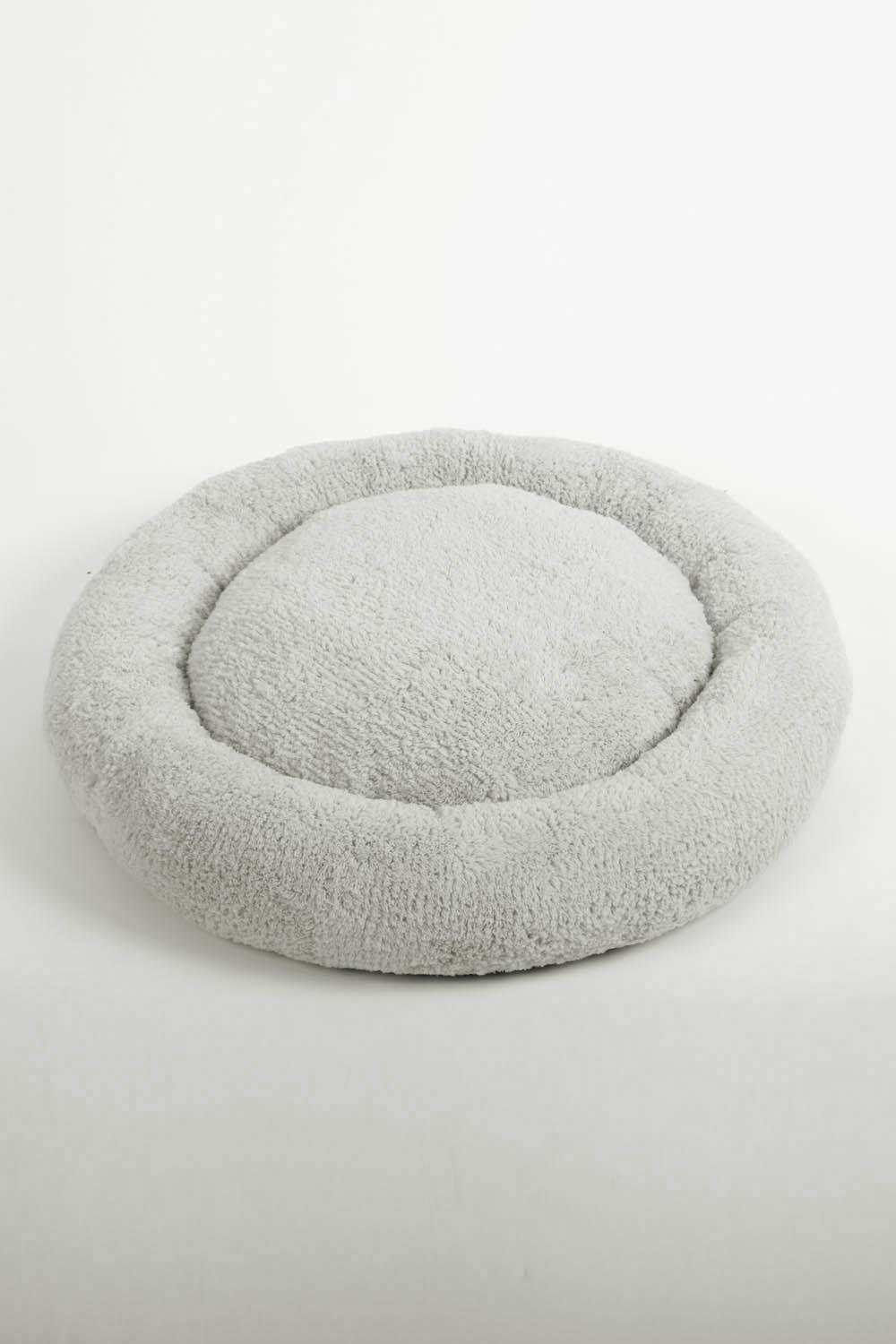 Cookie Pet Sherpa Küçük ve Orta Irk İç Mekan Köpek Yatağı Gri