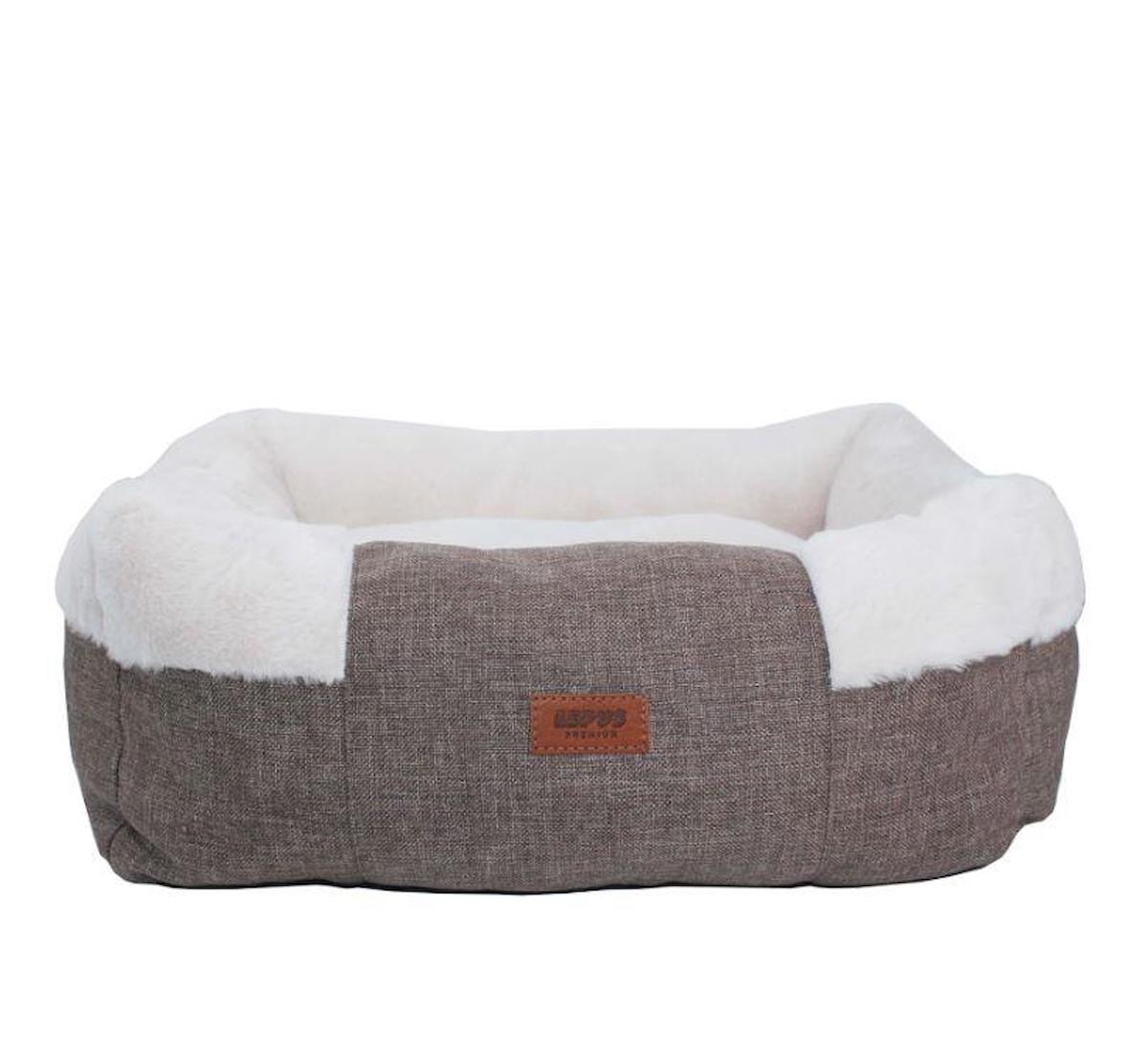 Lepus Luxe Comfort XL Büyük Irk İç Mekan Köpek Yatağı Kahverengi