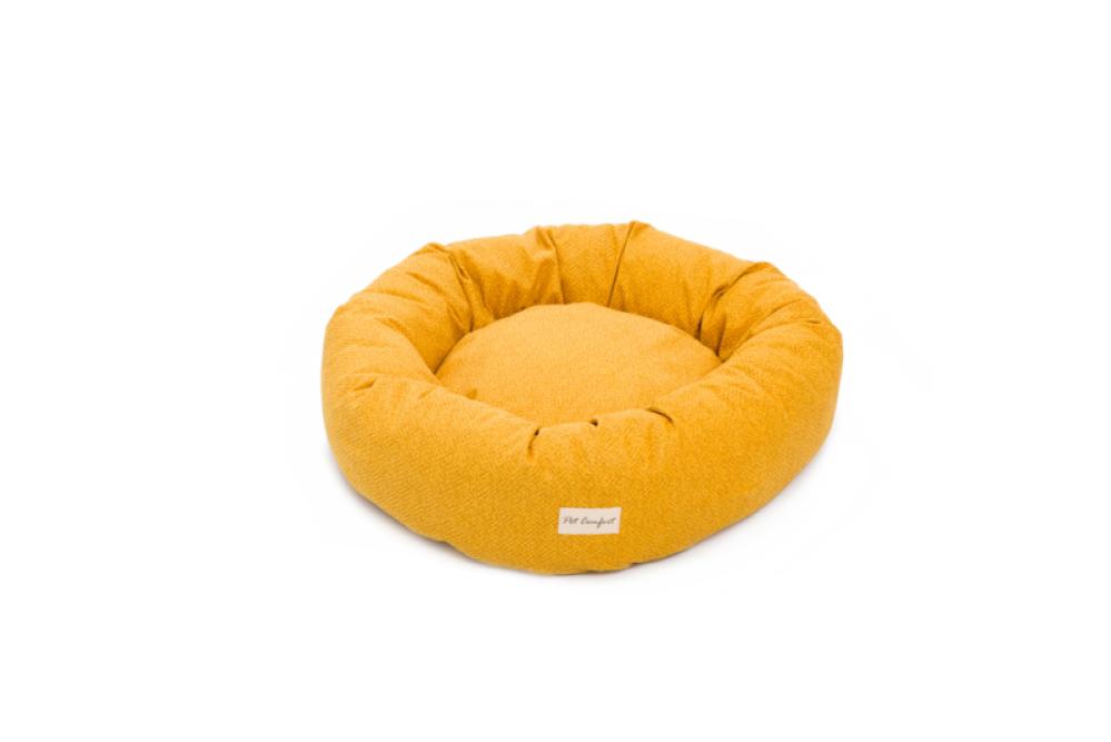 Pet Comfort Hotel Nidus 06 M Orta Irk İç Mekan Köpek Yatağı Sarı
