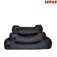 Lepus M Orta Irk İç Mekan Köpek Yatağı Gri