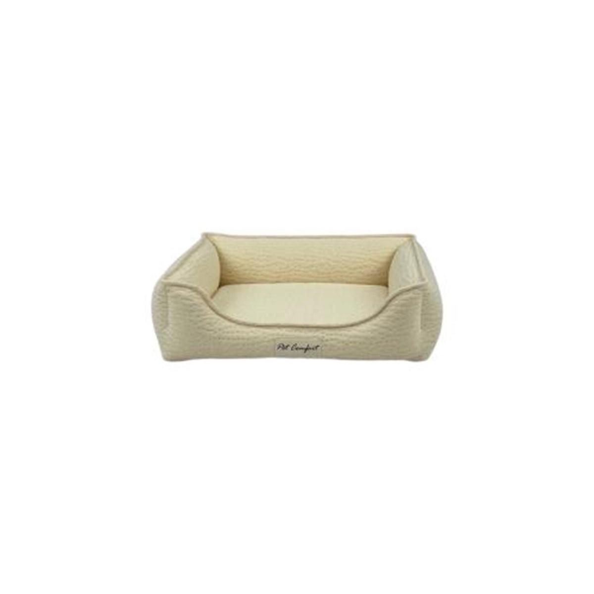 Pet Comfort Bravo Siena S Ortopedik Küçük Irk İç Mekan Köpek Yatağı Ekru
