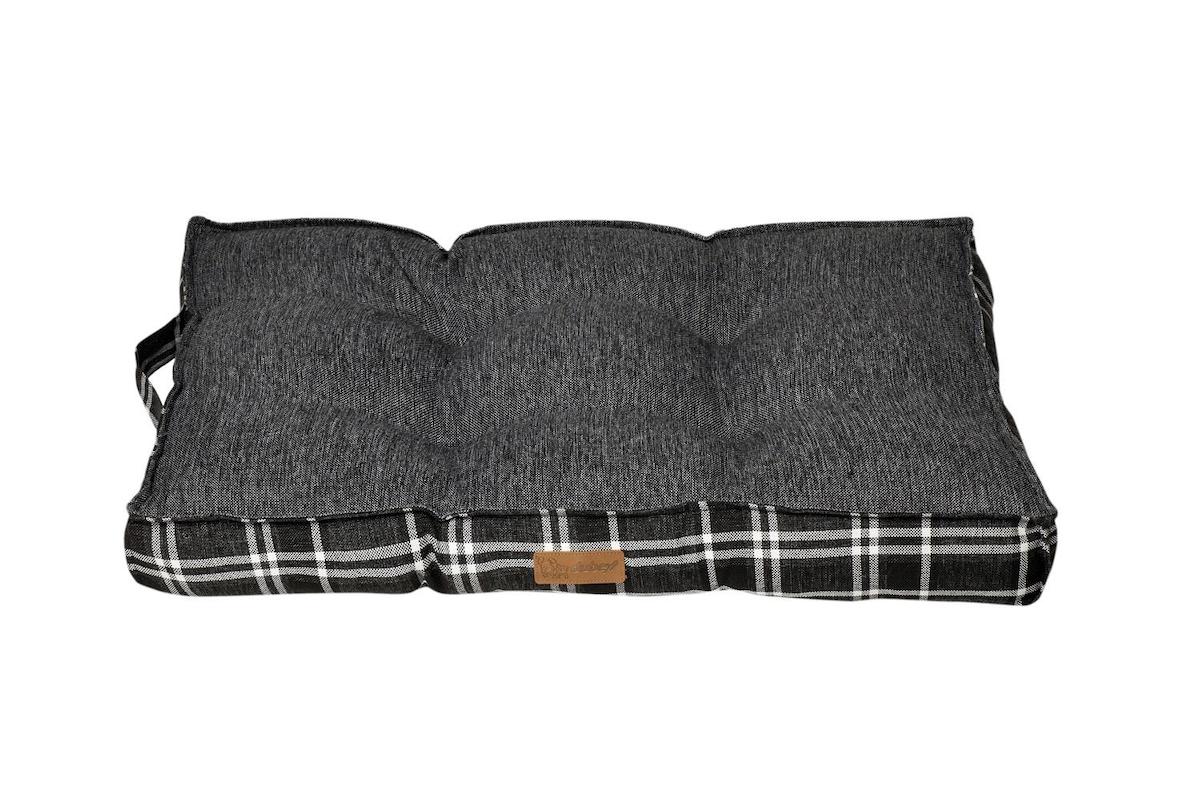 Dubex Premium British Cushion S Küçük Irk İç Mekan Köpek Yatağı Gri