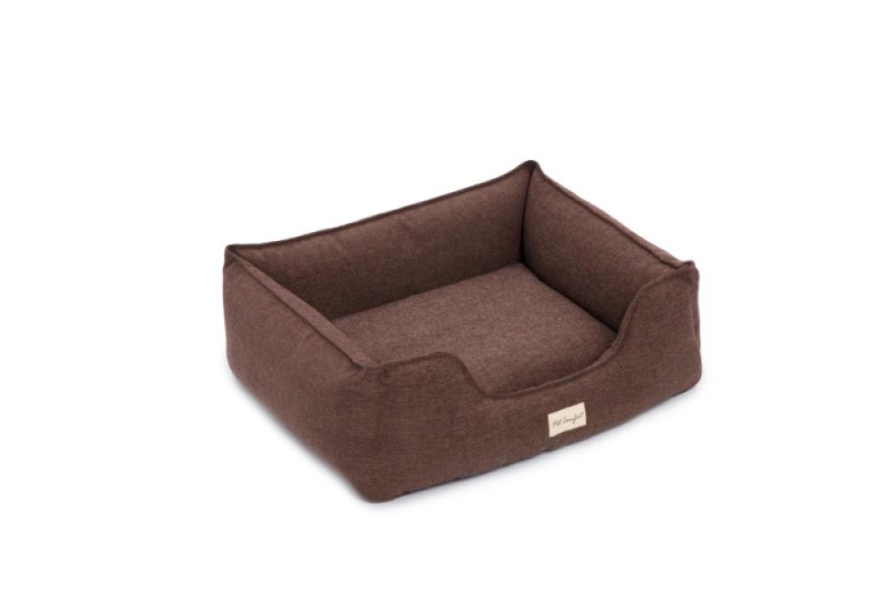 Pet Comfort Orta Irk İç Mekan Köpek Yatağı Açık Kahverengi