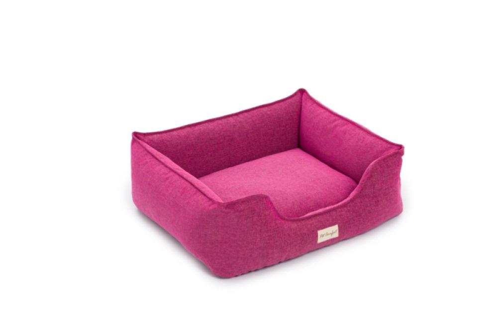 Pet Comfort Orta Irk İç Mekan Köpek Yatağı Fuşya