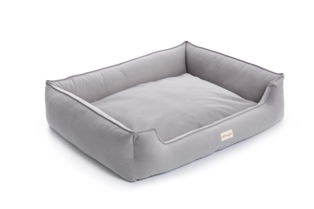Pet Comfort Delta Leo XL Büyük Irk İç Mekan Köpek Yatağı Gri