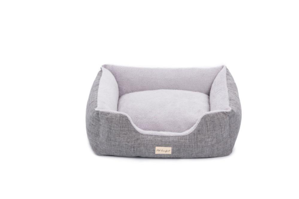 Pet Comfort Echo Varro 18 M Orta Irk İç Mekan Köpek Yatağı Gri