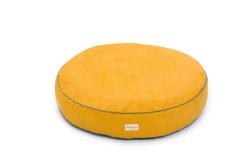 Pet Comfort Oscar Nidus 06 L Büyük Irk İç Mekan Köpek Yatağı Hardal