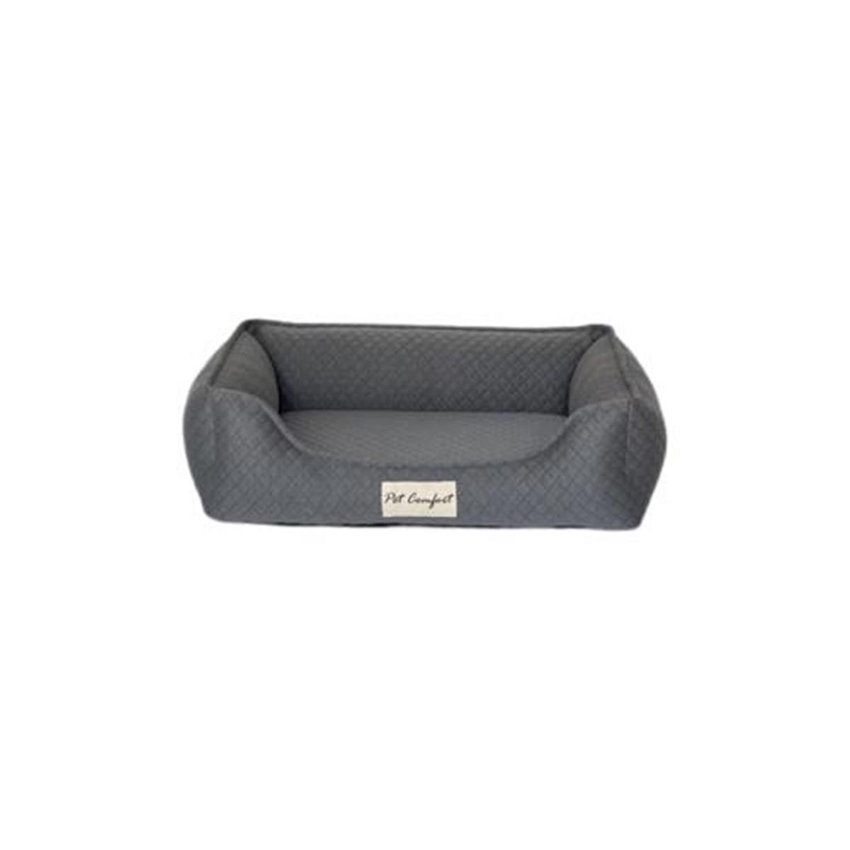 Pet Comfort Bravo Mirinda S Ortopedik Küçük Irk İç Mekan Köpek Yatağı Gri