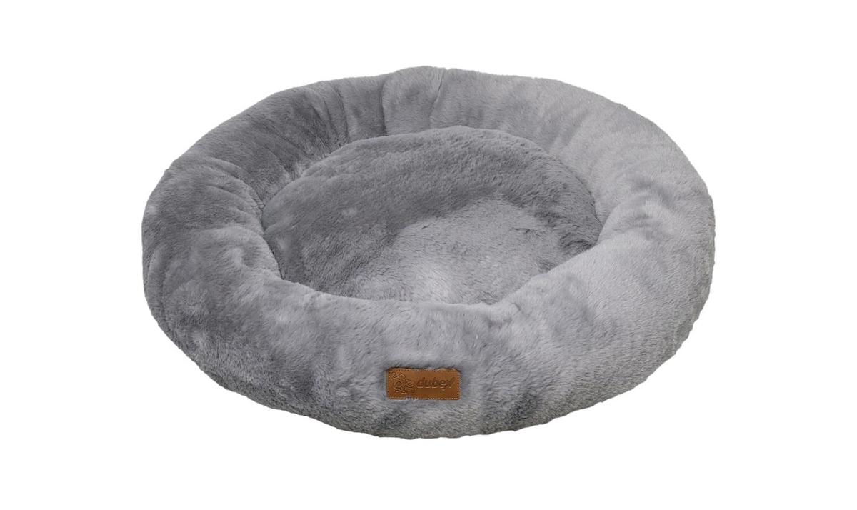 Dubex Circle L Brownie Büyük Irk İç Mekan Köpek Yatağı Gri