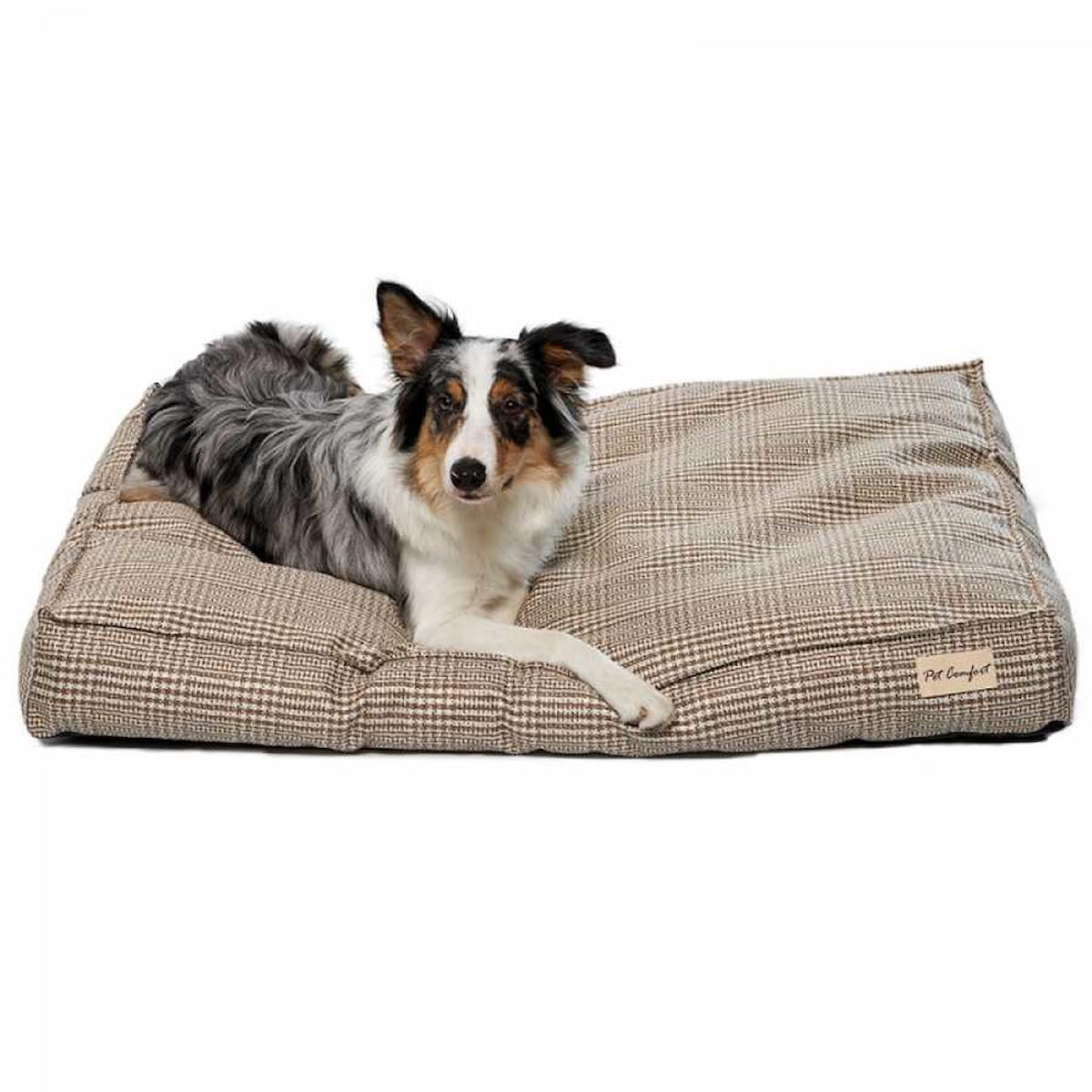 Pet Comfort Büyük Irk İç Mekan Köpek Yatağı Bej