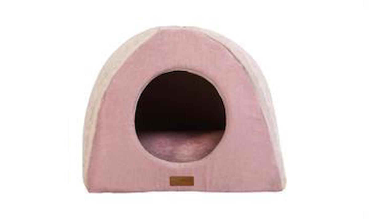 Dubex Pyramid Küçük Irk İç Mekan Köpek Yatağı Pembe