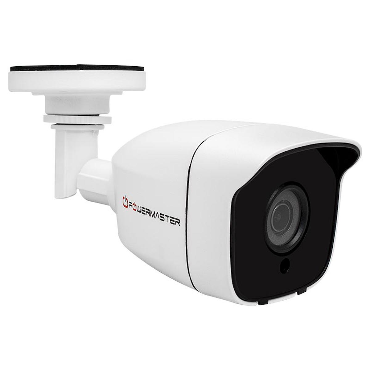 Powermaster 2003 Ethernet Sim Kartlı 1 Kameralı 360 Derece Dönen Gece Görüşlü Dış Mekan Kablolu Güvenlik Kamerası