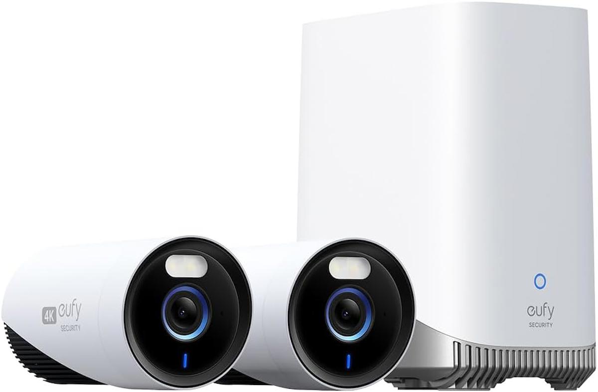 Eufy Security eufyCam E330 Ethernet Mini 1 Kameralı Gece Görüşlü Dış Mekan Kablosuz Güvenlik Kamerası