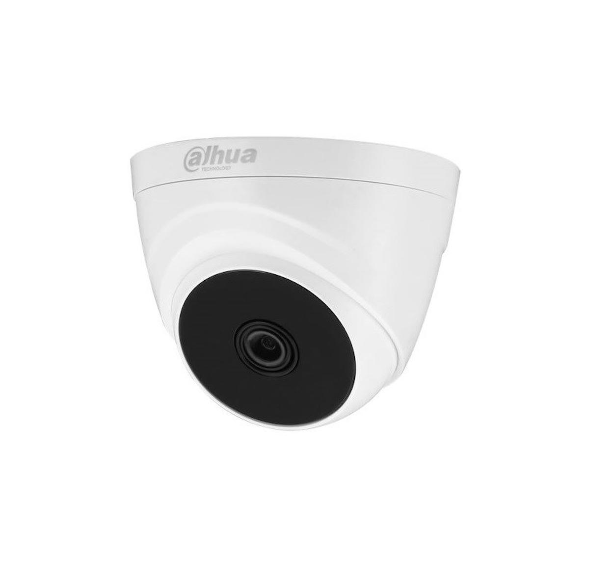 Dahua HAC-T1A21P-0360B Analog Mini 1 Kameralı 360 Derece Dönen Dış Mekan Kablolu Güvenlik Kamerası