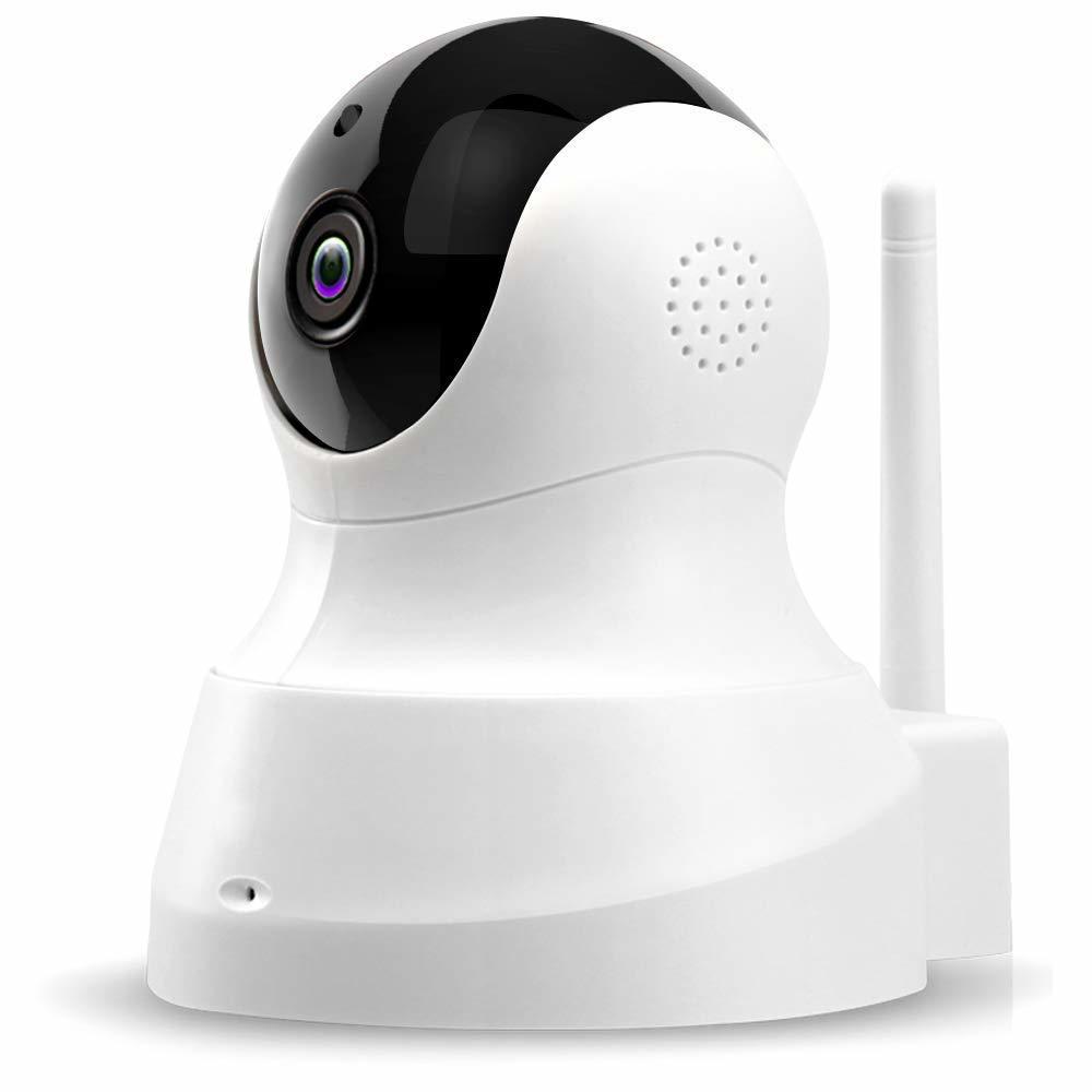 Tenvis Ethernet Mini 1 Kameralı 360 Derece Dönen Gece Görüşlü İç Mekan Kablosuz Güvenlik Kamerası